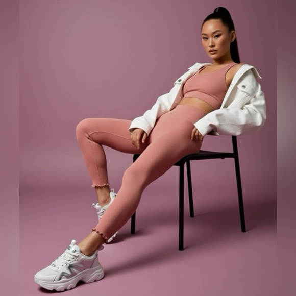 🪸 Spiritual Gangster Ribbed Leggings - Picture 9 of 9